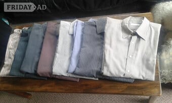 8 MENS SHIRTS FOR £5
