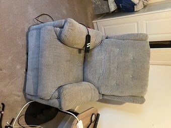 Reclining electric chair