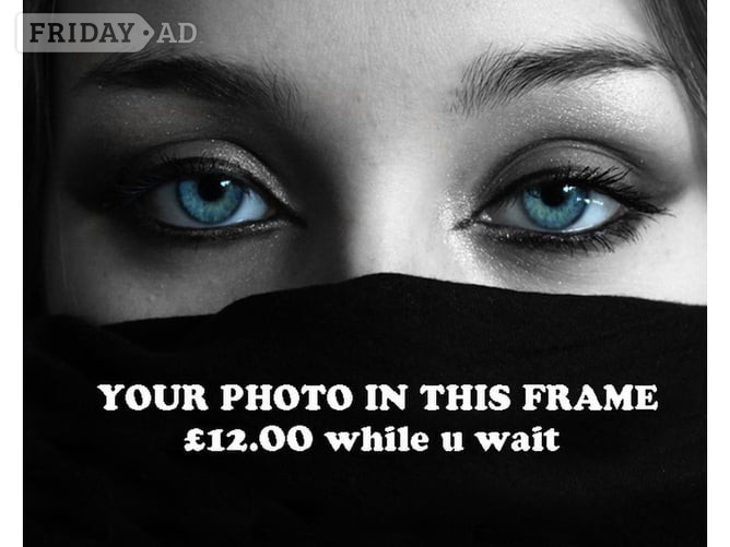 Printed photo's in frames from Canprint on line 50% off. in Swansea