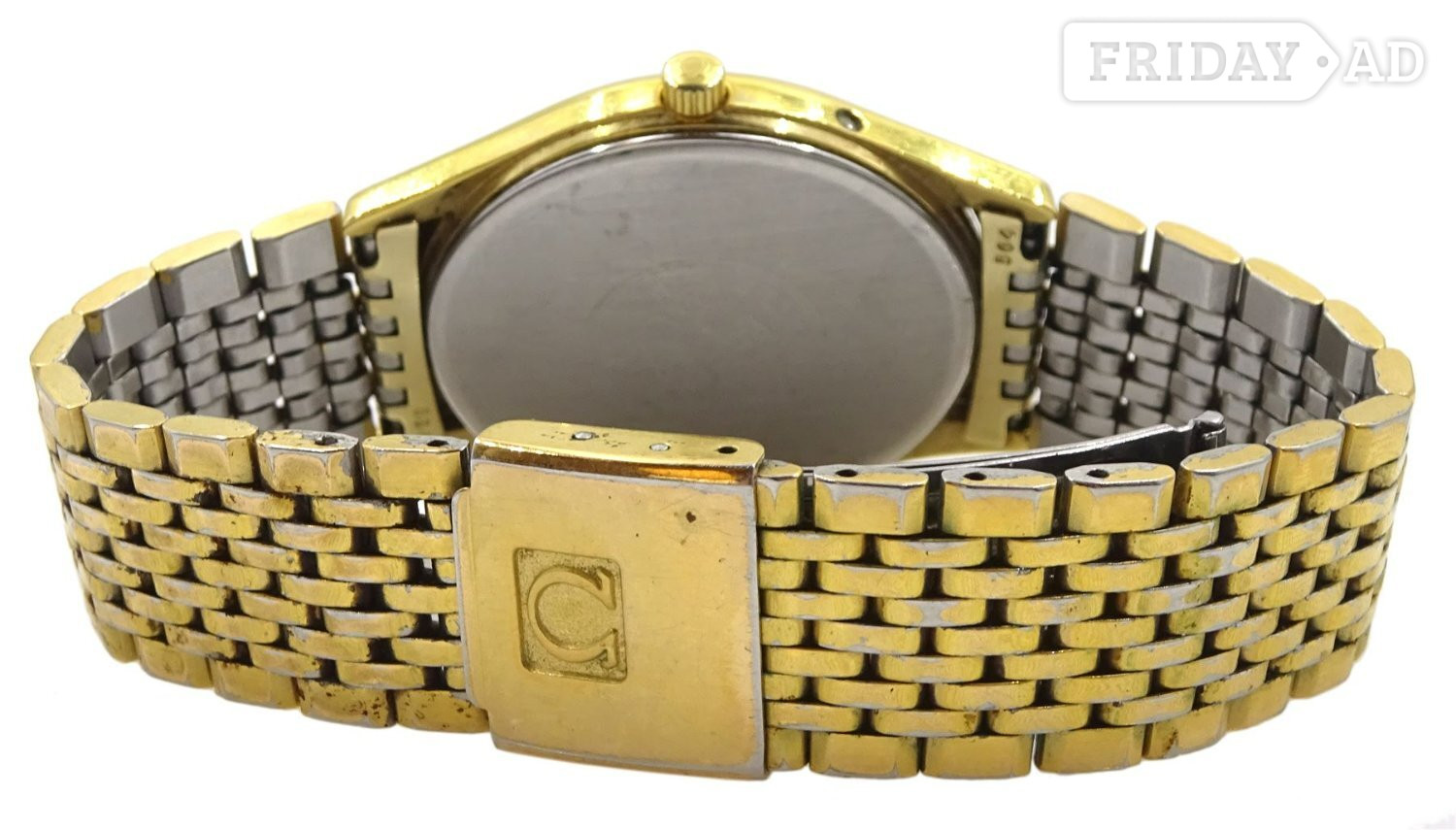 Omega Seamaster Gents G/P wristwatch circa 1981. 