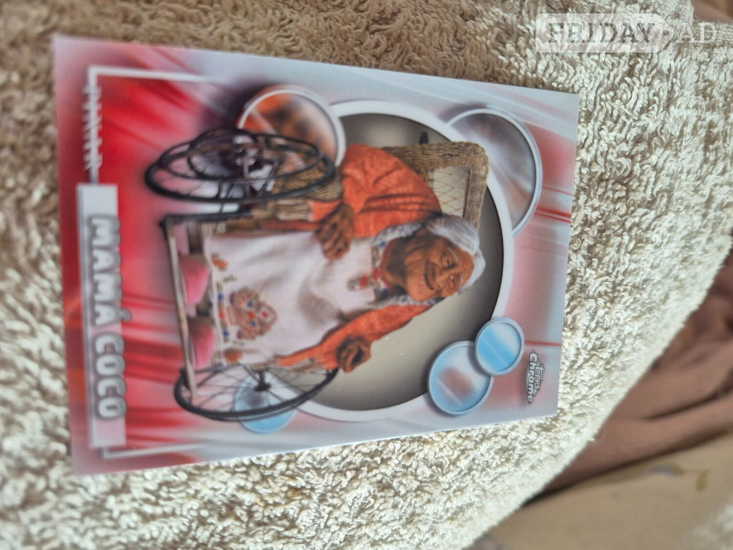 Disney chrome trading cards