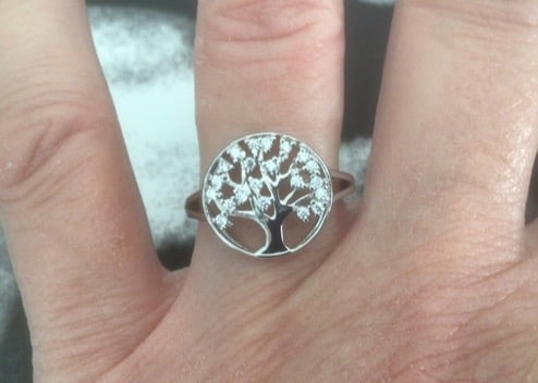Sterling silver ring