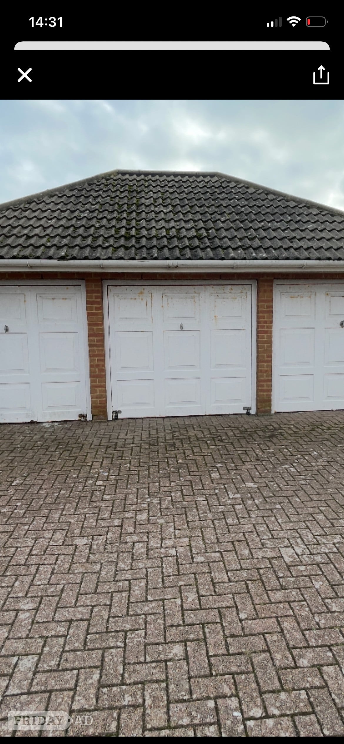 Garage to let 