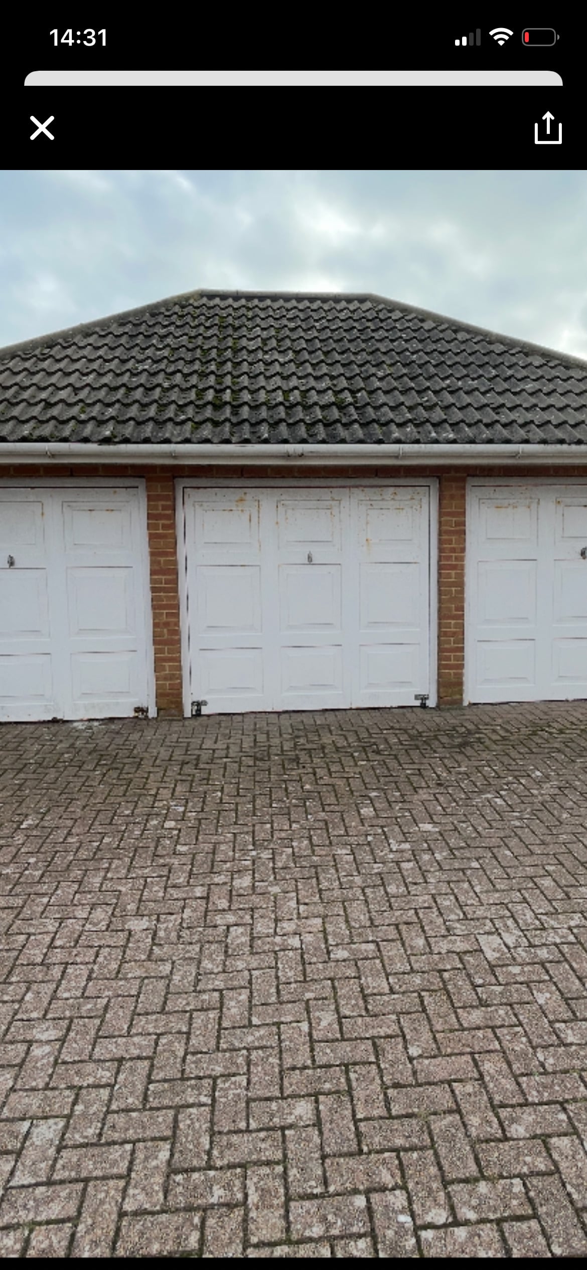Garage to let 