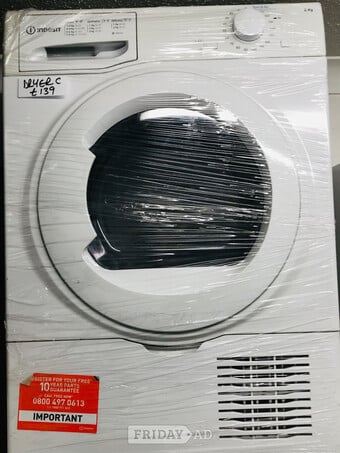 Indesit 8kg condenser dryer like new 