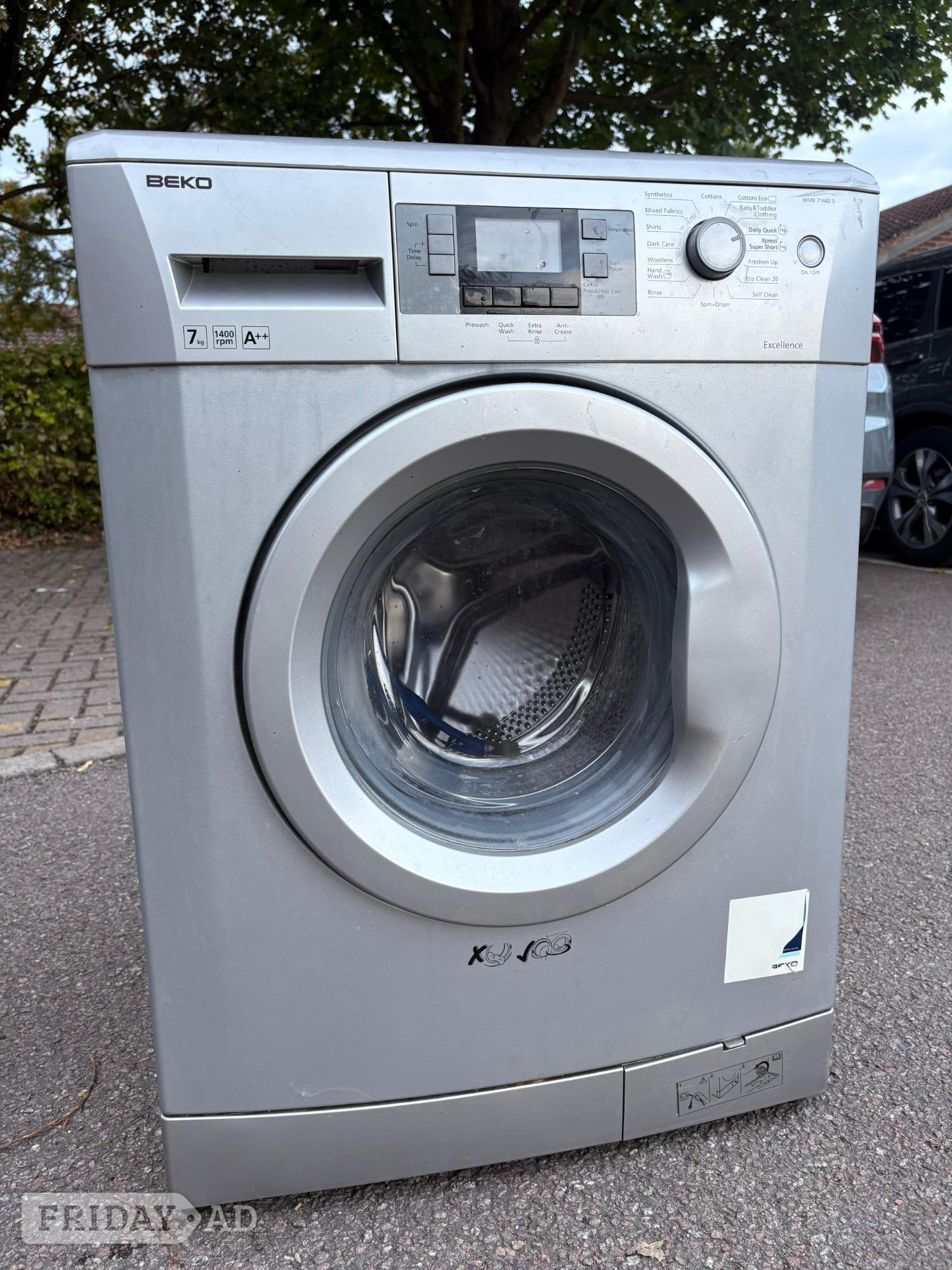 7kg washing machine £120