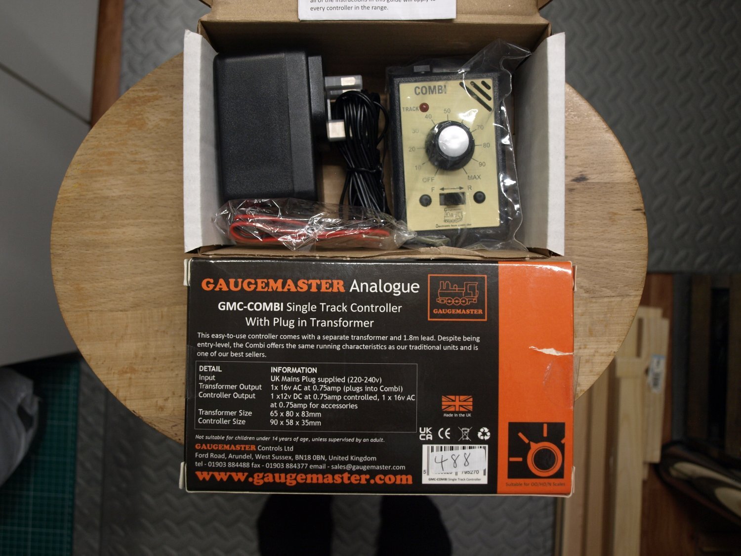 Gaugemaster Anologue GMC-COMBI single track controller