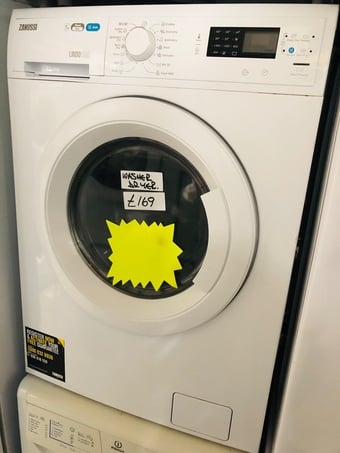 Zanussi 7kg load washer dryer Like new 🤩