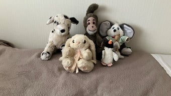 6 x Mixed soft toy collection 