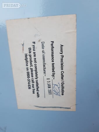 Avery precision cutter / Guillotine 