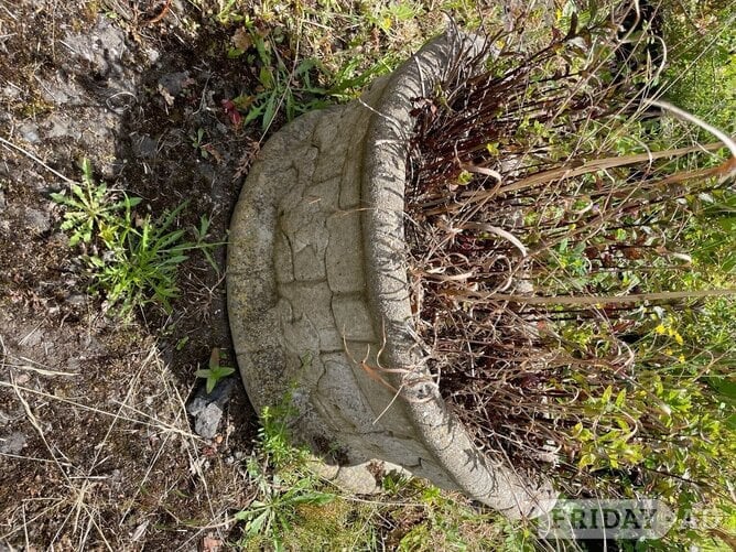 HALF MOON SHAPED PLANTER