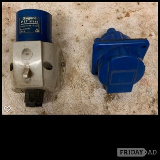 Caravan electrical hook up, 16amp waterproof