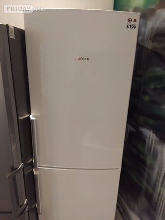 Bosch white fridge freezer 