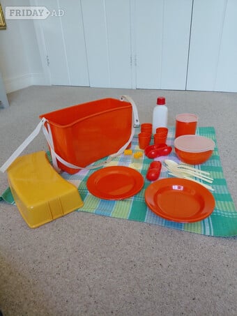 Picnic Hamper, Lightweight, Plastic