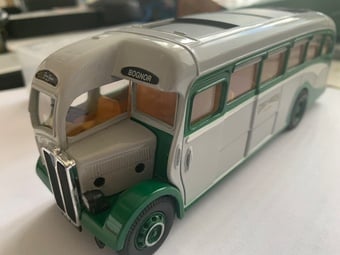 Corgi Premier Coach as new. In Box. 165 mm x 55 mm