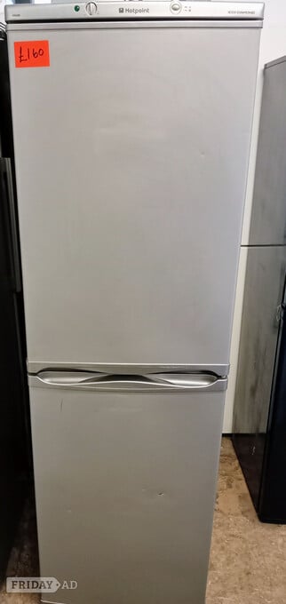 Hotpoint frost free silver fridge freezer 