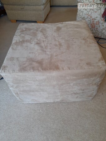 Spare bed fold away or seat when folded as cube