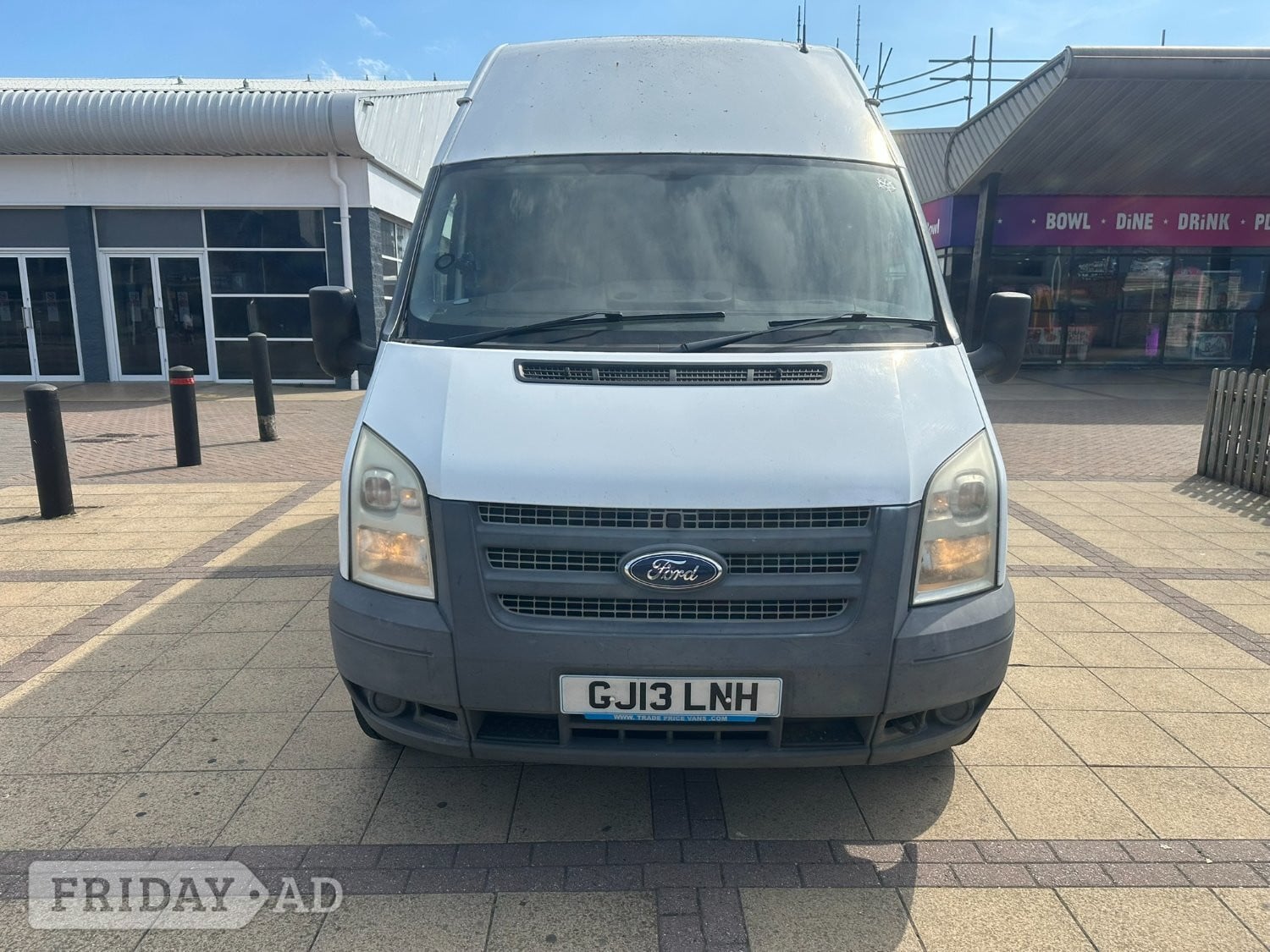 2013 Ford Transit LWB T350 RWD - New Years MOT - No VAT - Towbar in Brighton