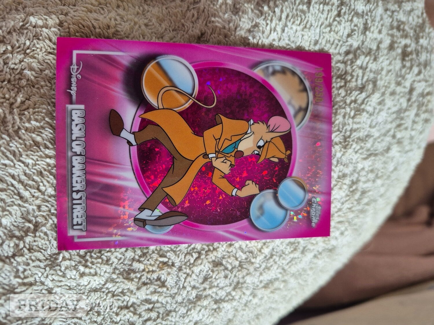 Disney chrome trading card  in Usk