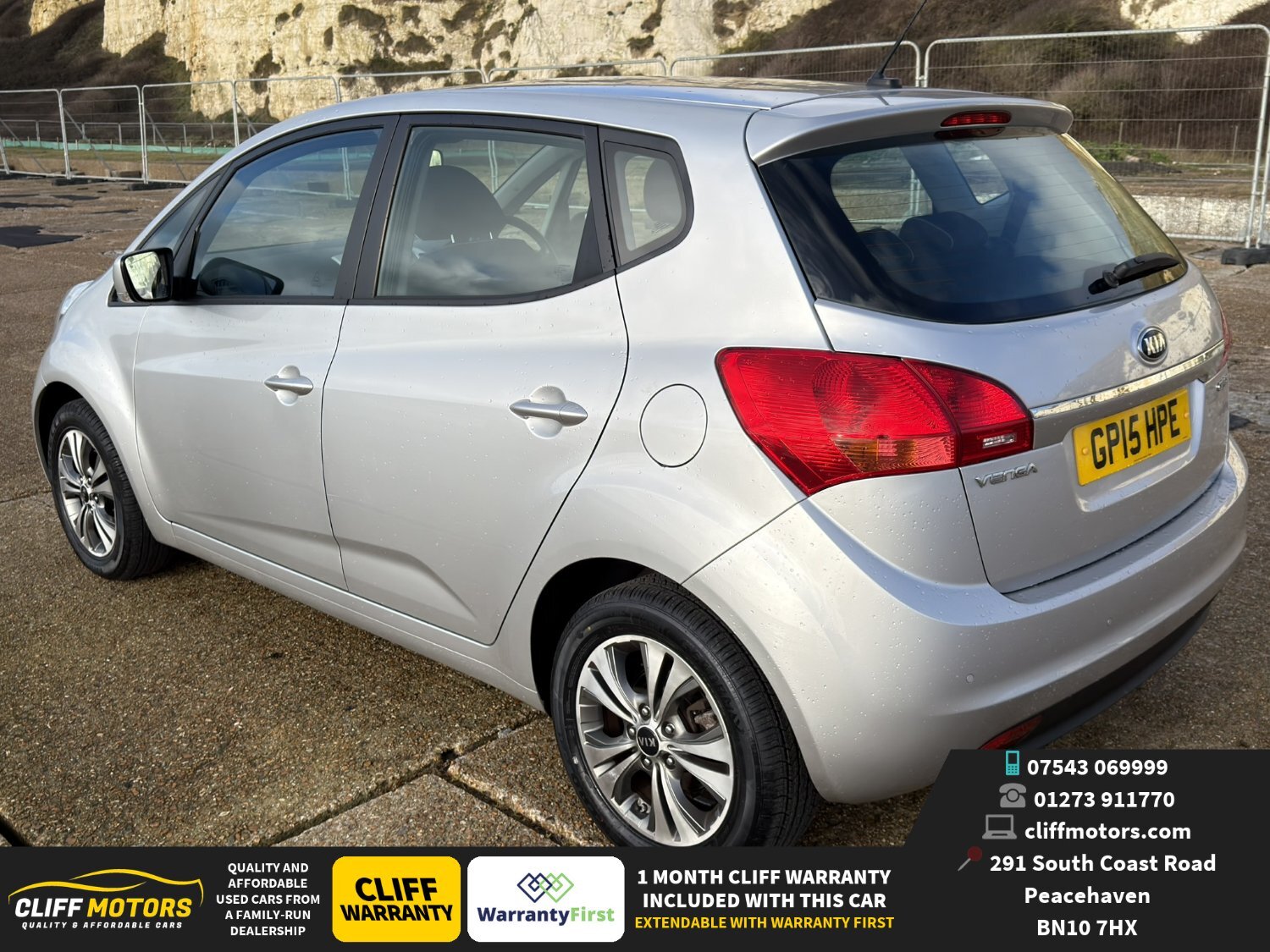 2015 Kia Venga 2 - New Years MOT - £35 Road Tax - 2 Keys - 1 Mont - Cars in Peacehaven