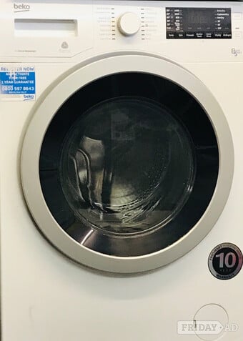BEKO 8KG wash &5kg dry pro smart inverter washing machine 