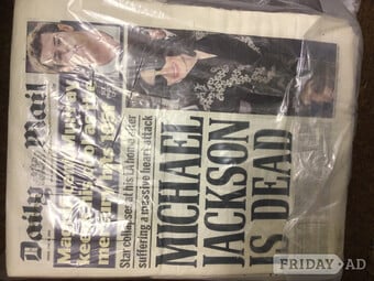 30 Newspapers Covering Death of Michael Jackson