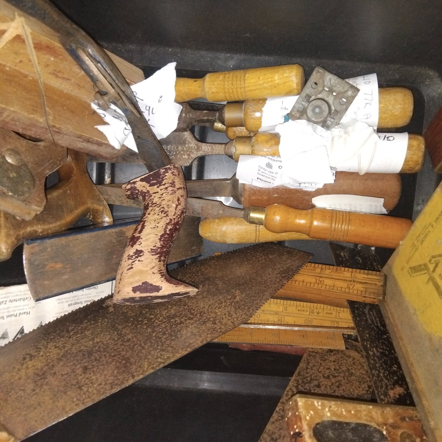 Fareham TOOLS FOR WOODWORKING,  JOINERY VINTAGE JOB LOT 