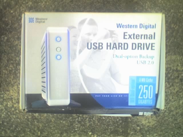 Western Digital External Hard Disk Drive 320GB Desktop PC Mac Laptop