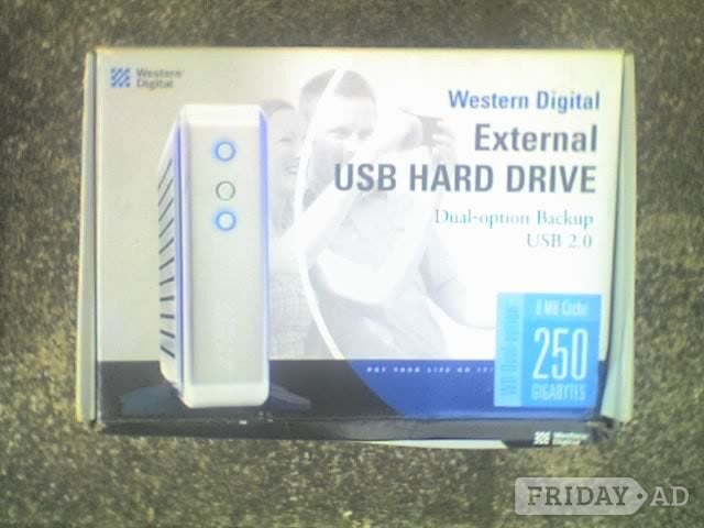 Western Digital External Hard Disk Drive 320GB Desktop PC Mac Laptop