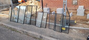  Double Glazed Glass Window Units / Replacement Panes (Clear & Pa
