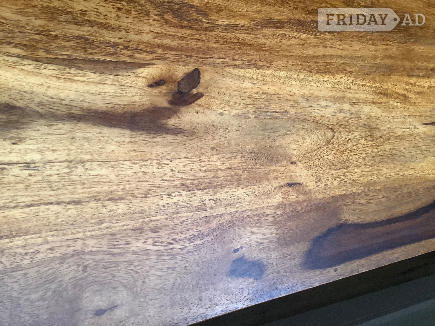 Solid Wood Dining Table & Bench 