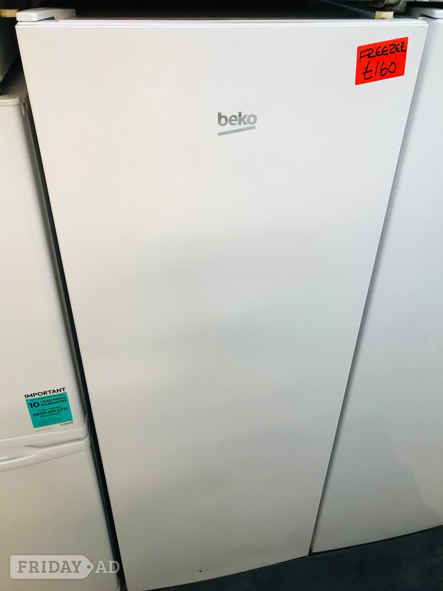 Beko free standing freezer in top condition  in Oxford