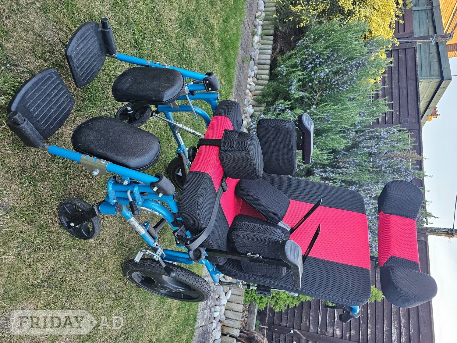 Quirumed neurological wheelchair. Used only few times  in Bedford