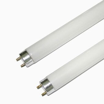 Flourescent tubes white