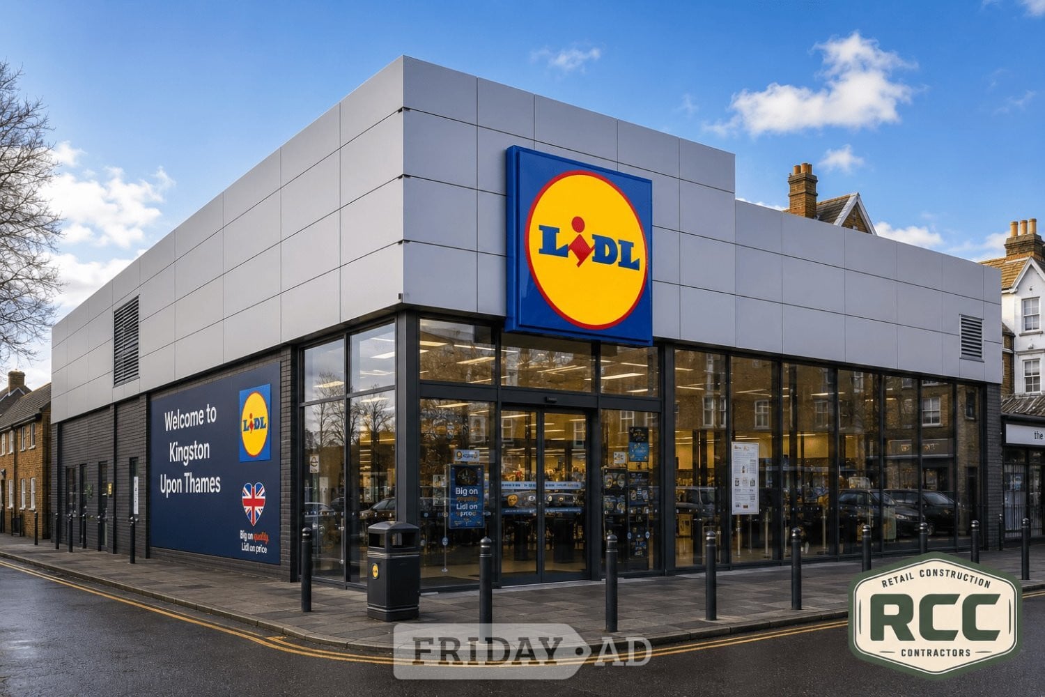 Reliable Food Retail Construction Contractors London for Store in London