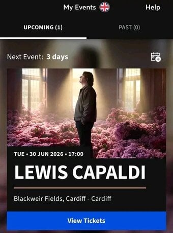 Lewis Capaldi – Live in Cardiff 🎤 Blackweir Fields, Cardiff | Tuesday 30 June 2026