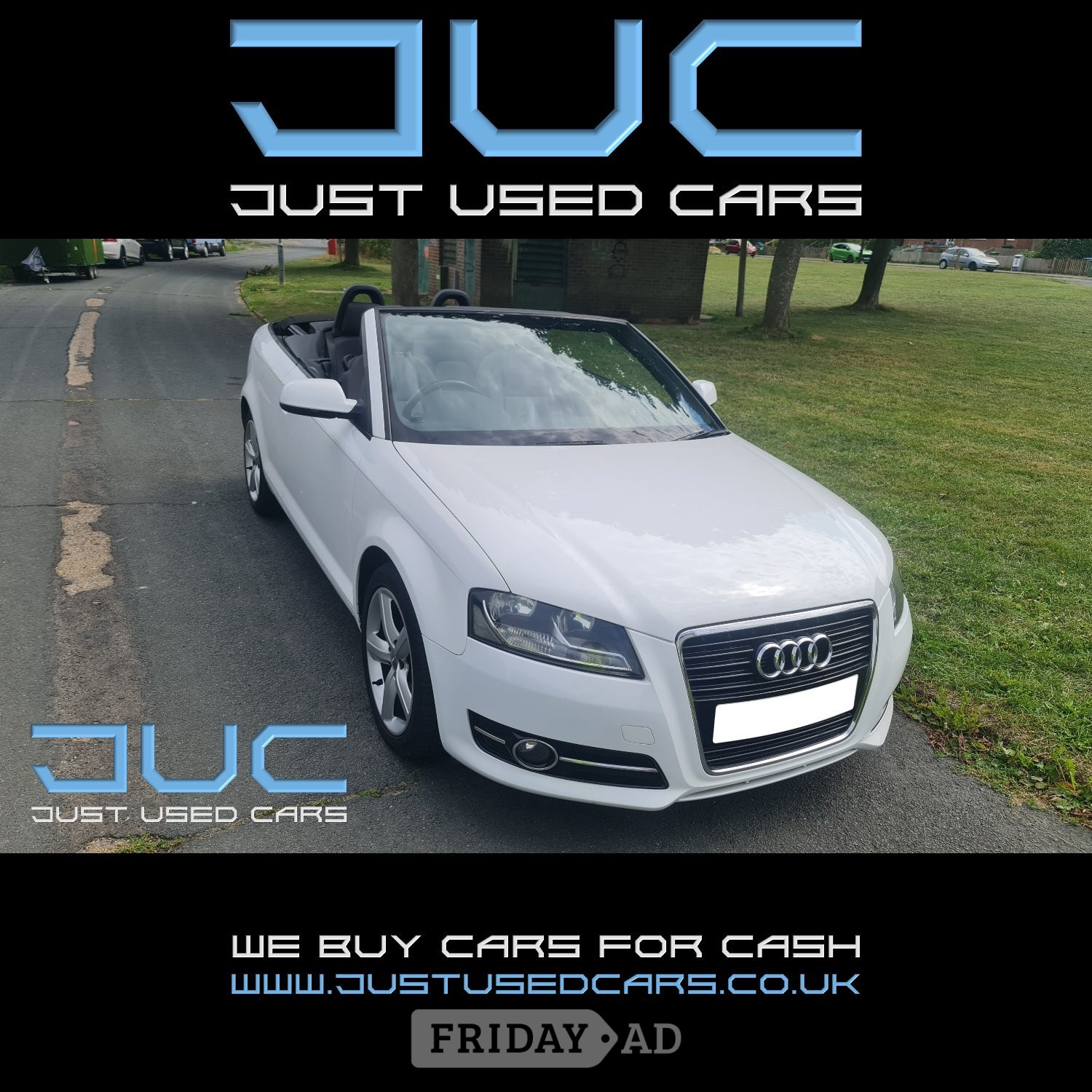 [ berth ]Audi Audi A3 1.6 TDI Technik Cabriolet (Manual Diesel) 10 Reg 2010 98,041 Miles Full Service History% Finance Available