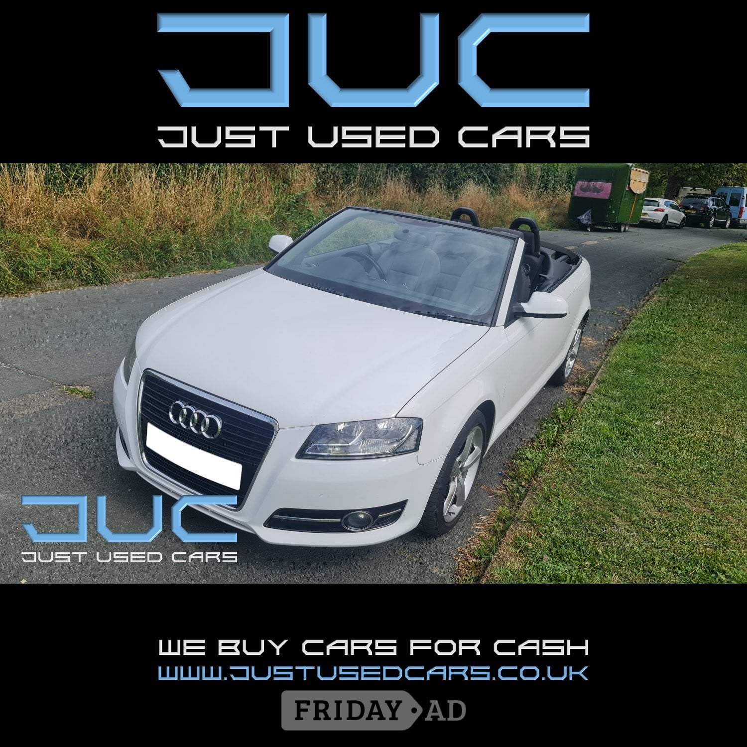 Audi A3 1.6 TDI Technik Cabriolet (Manual Diesel) 10 Reg 2010 - Cars in Lewes