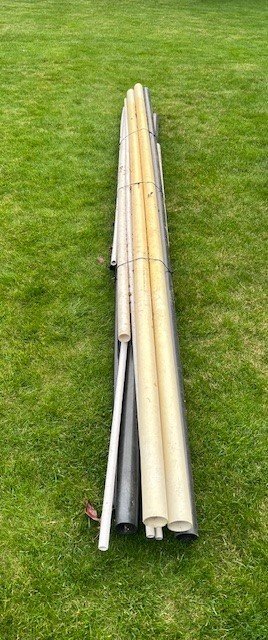 Plastic Pipes - bundle various sizes. - DIY in Hove