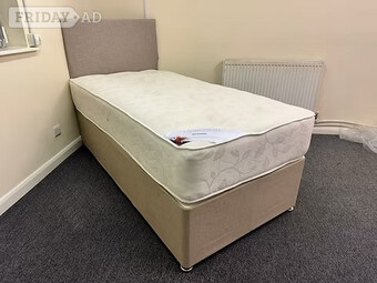 ROYAL 11 INCH FIRM ORTHOPAEDIC MATTRESS DIVAN AND HB - SINGLE