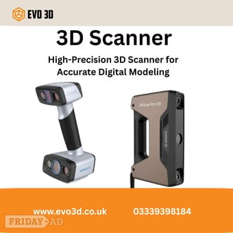 High-Precision 3D Scanner for Accurate