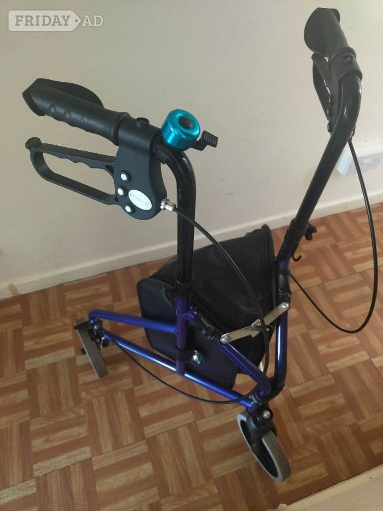 Ultra Lightweight folding 3 wheel walking frame. Only 4.5kgs in Lambeth
