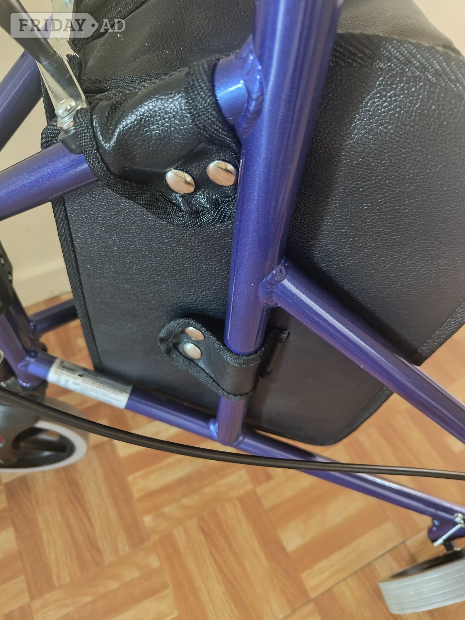 Lambeth Ultra Lightweight folding 3 wheel walking frame. Only 4.5kgs