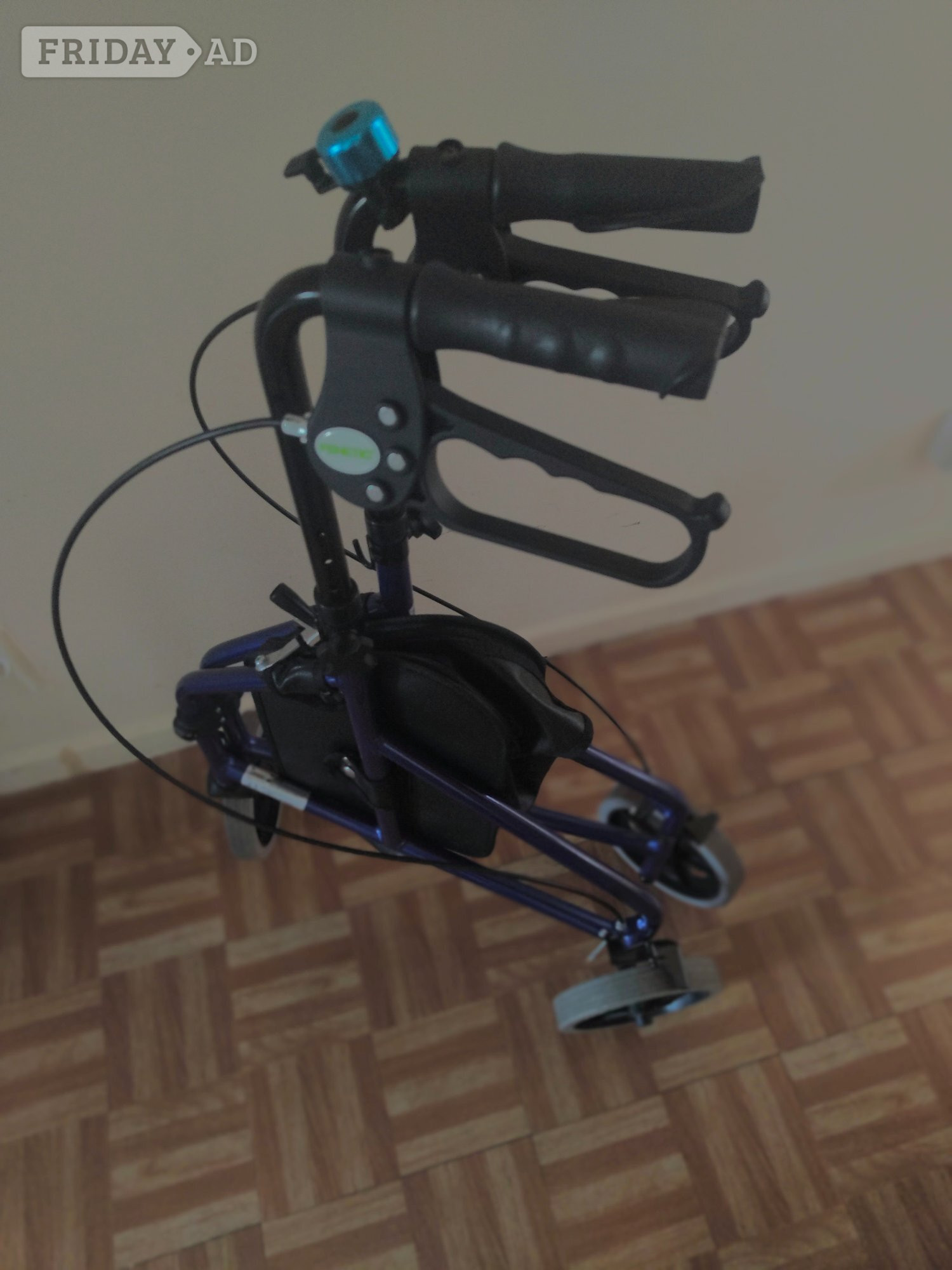 Ultra Lightweight folding 3 wheel walking frame. Only 4.5kgs - Mobility in Lambeth