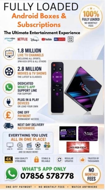 Android TV Boxes + Subscriptions