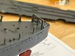 IJN Musashi Gold medal models photo-etch upgrade set 1:350 scale.