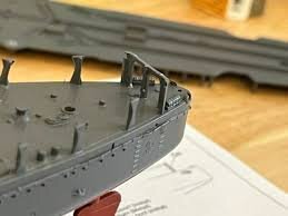 IJN Musashi Gold medal models photo-etch upgrade set 1:350 scale.