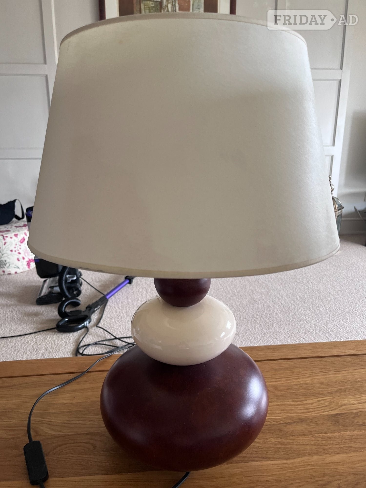 Hove 3 large Endon table lamps