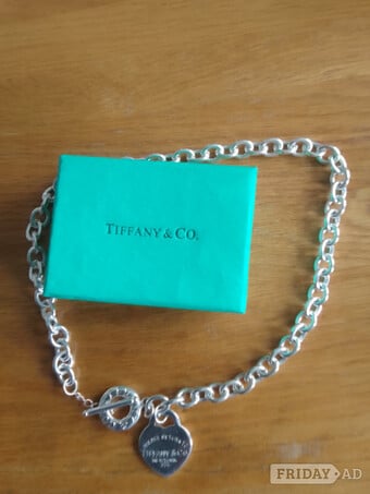 Tiffany heavy silver chain