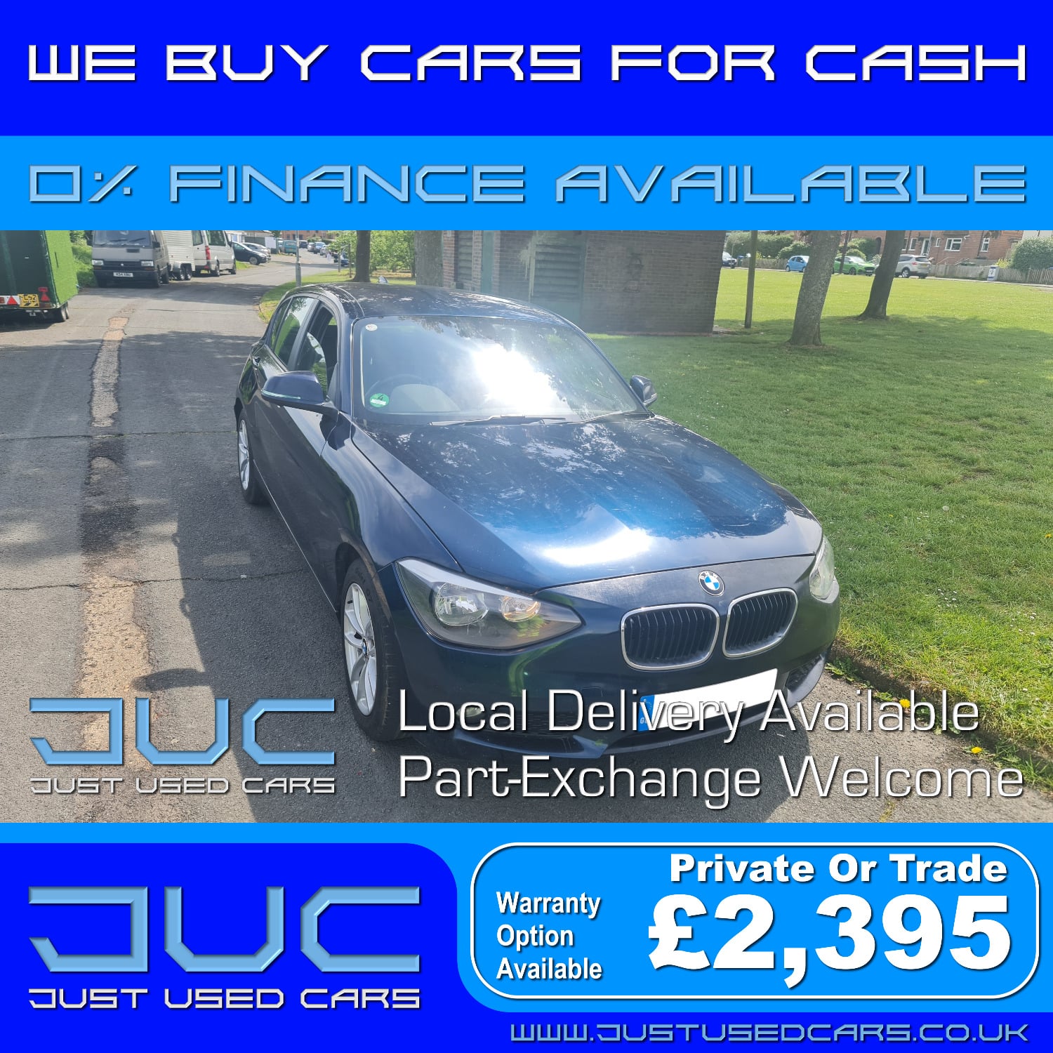 BMW 1 Series 1.6 116D Efficient Dynamics (Manual Diesel) 63 Reg in Lewes
